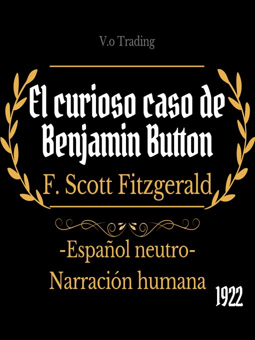 Title details for El curioso caso de Benjamin Button by F. Scott Fitzgerald - Available